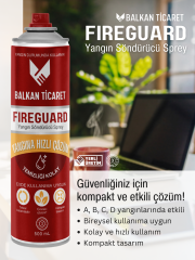 FireGuard Yangın Söndürme Spreyi