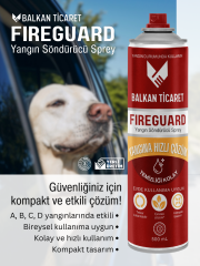 FireGuard Yangın Söndürme Spreyi