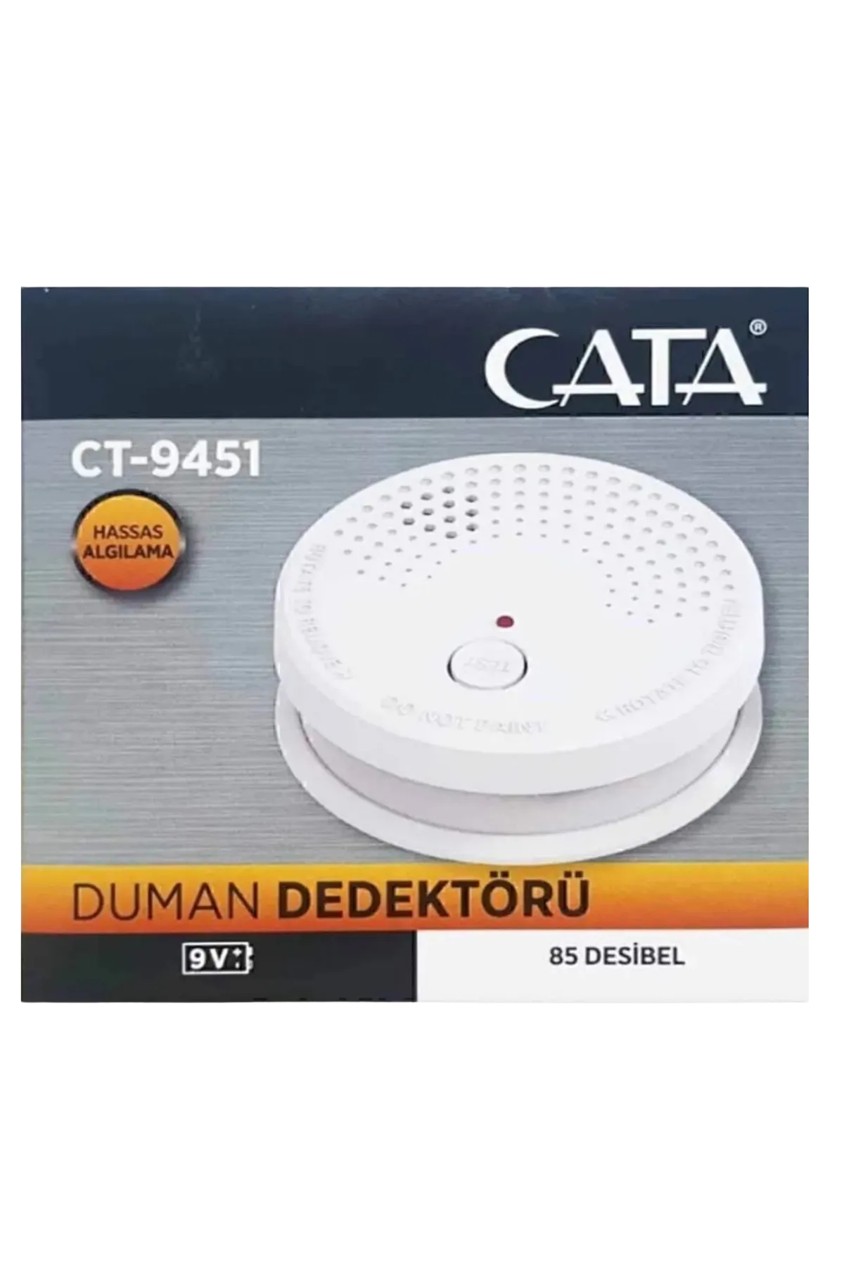 CT-9451 Pilli Duman Dedektörü