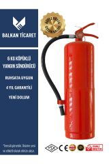 6kg Ruhsata Uygun Köpüklü Yangın Söndürme Tüpü