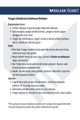 6kg Ruhsata Uygun Toz Yangın Söndürme Tüpü - Yeni Tip