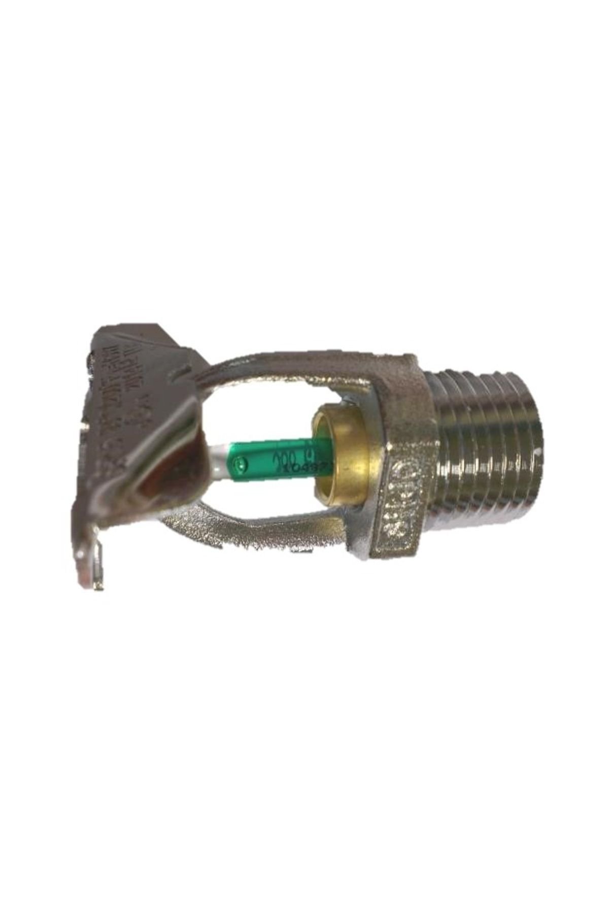 Ul Duvar Tip Yangın Sprinkler Krom 93 C Yeşil 1/2 Sr
