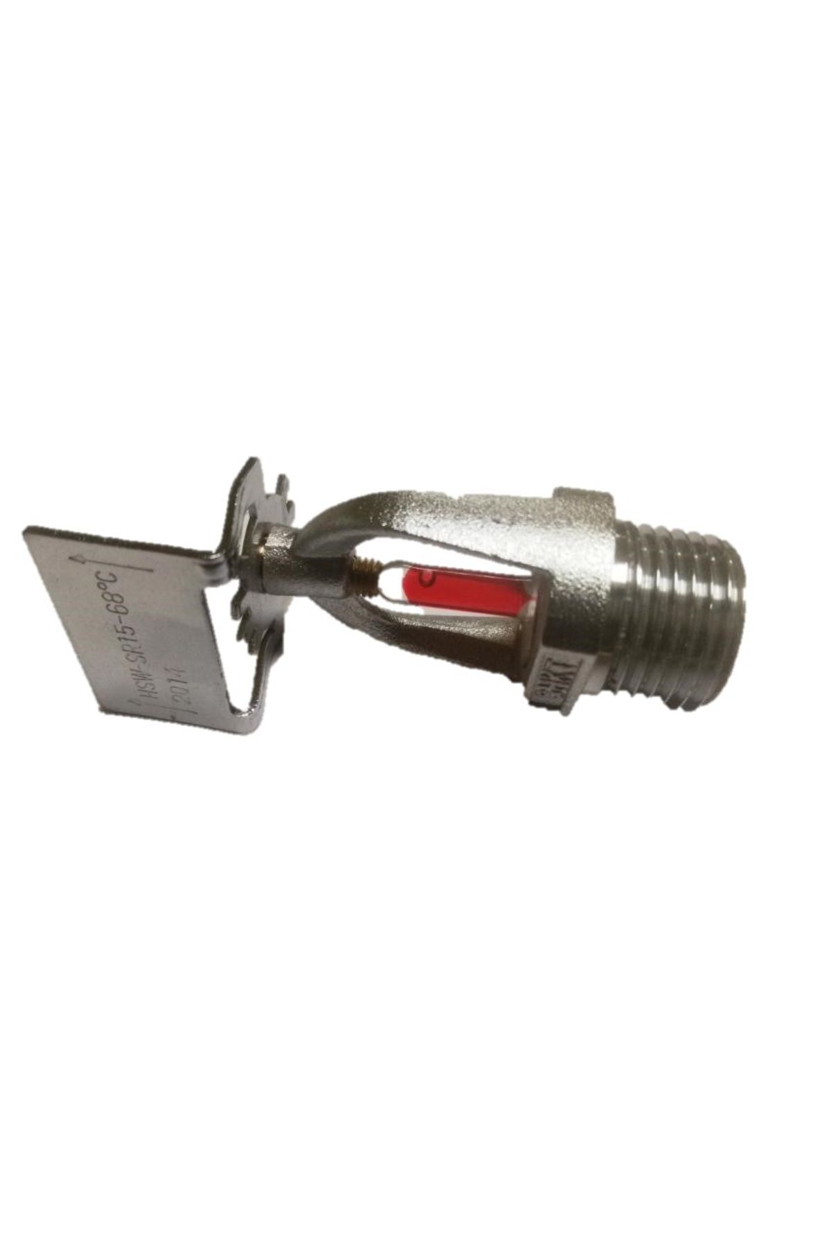 Non Ul Duvar Tip Yangın Sprink Krom 68 C Kırmız 1/2 Sr Onaysız