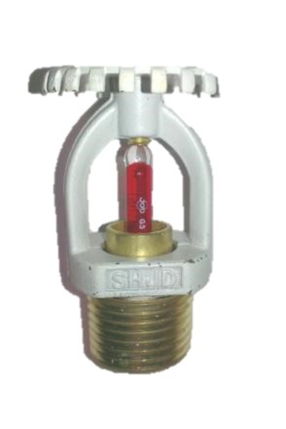 Non Ul Dik Up Tip Yangın Sprink Beyaz 68 C Kırmız 1/2 Sr Onaysız