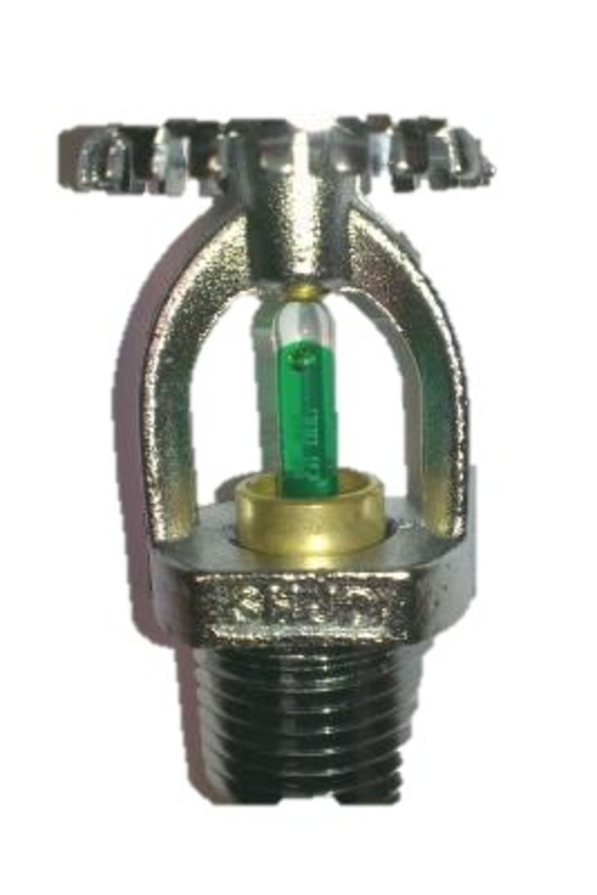 Ul Dik Up Tip Yangın Sprinkler Krom 93 C Yeşil 1/2 Sr