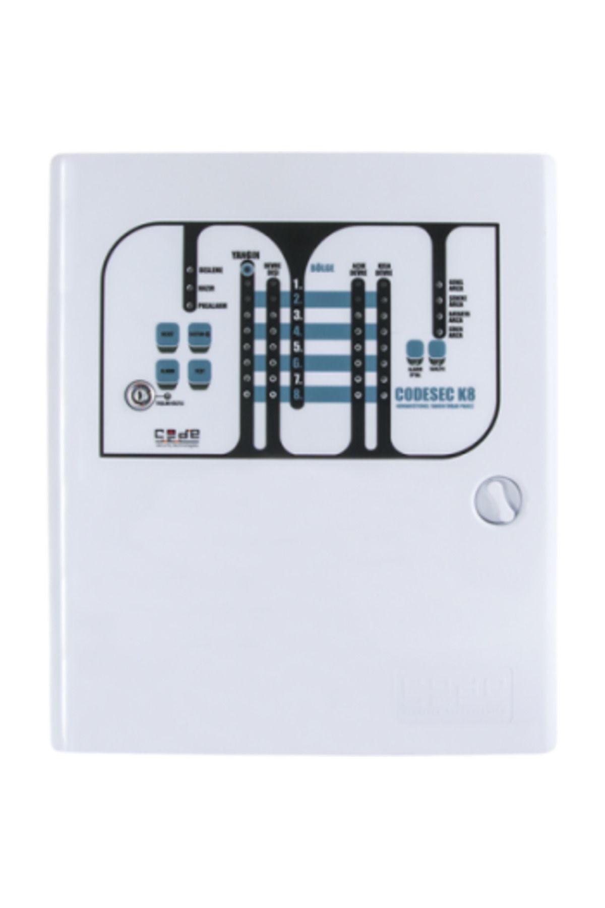 8 Yangın Alarm Paneli