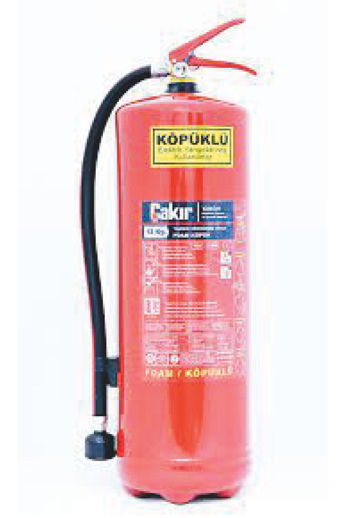 12 Kg Foam Köpük Yangın Söndürme Tüpü