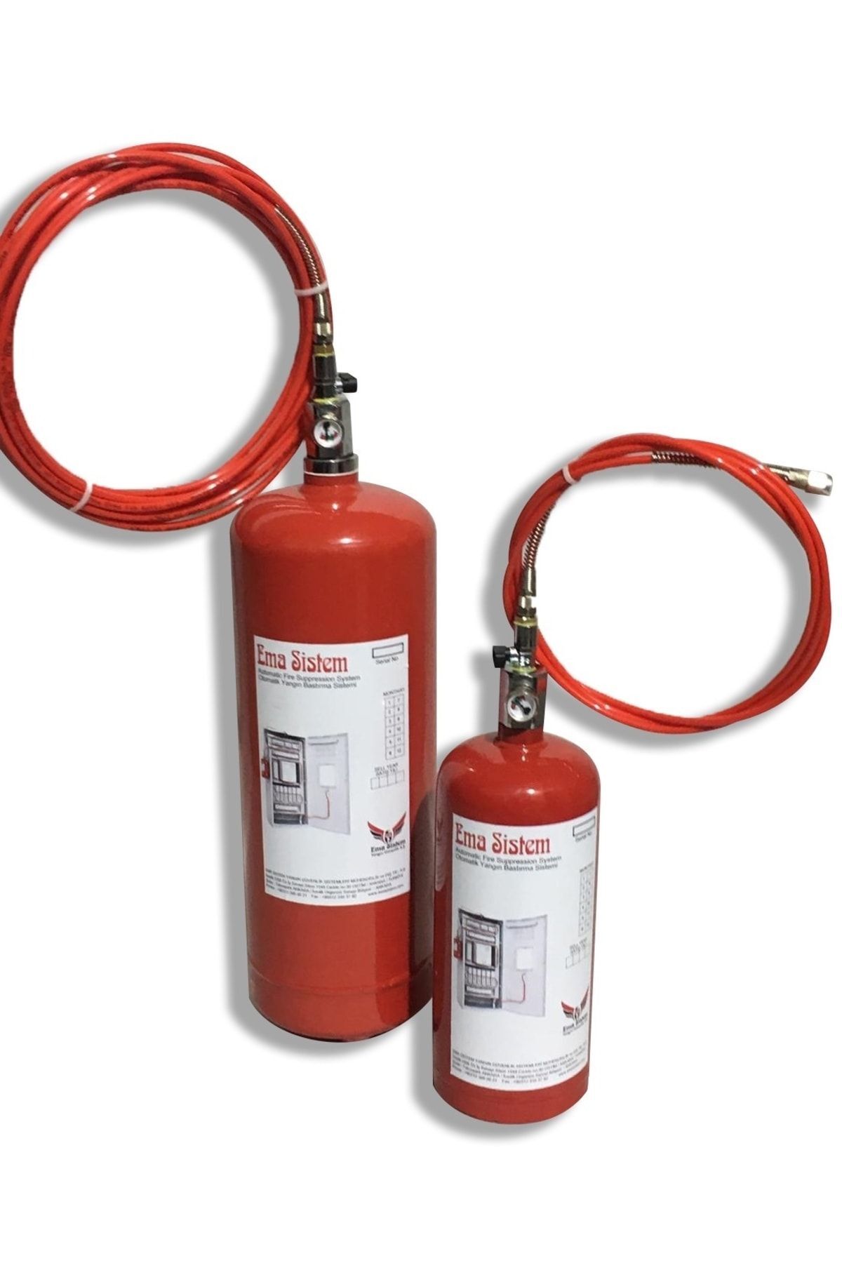 Fm 200 Pano Içi Otomatik Söndürme Sistemi 6 Kg