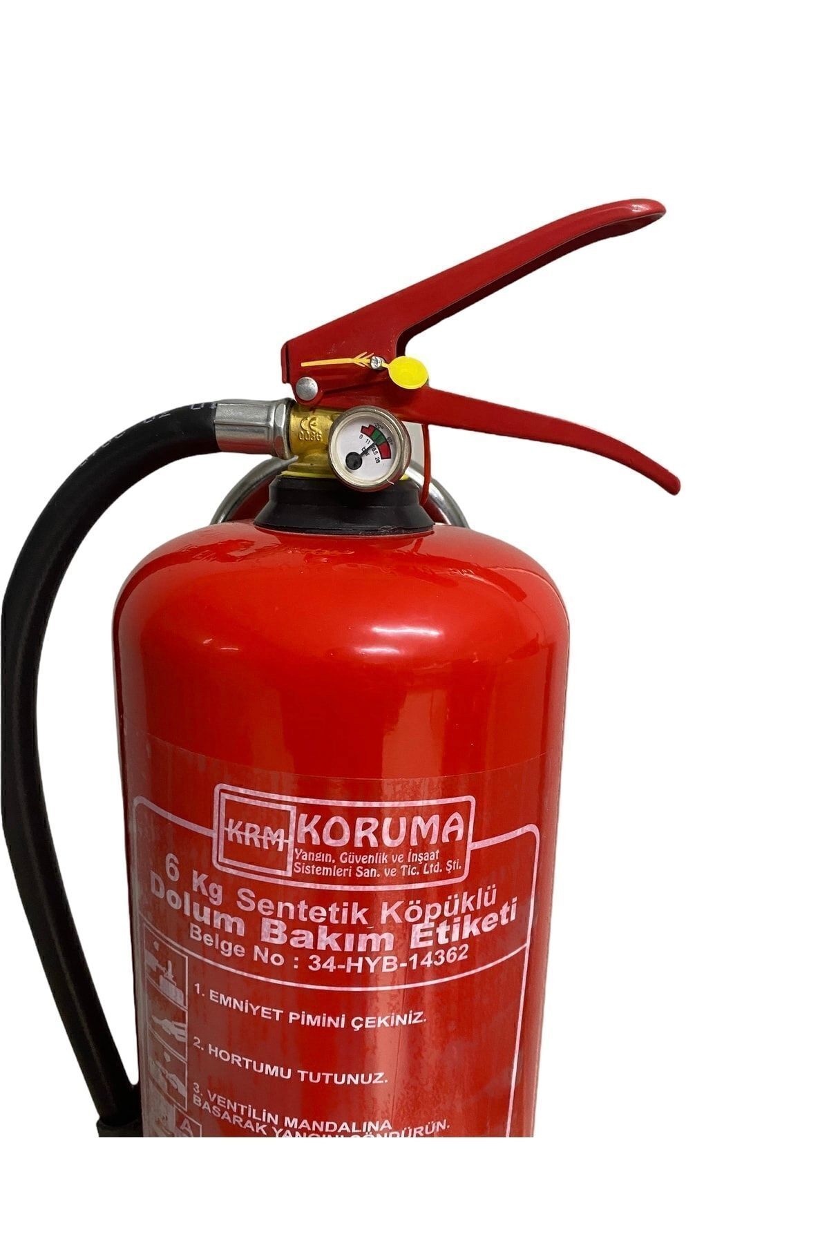 6 Kg Sentetik Köpüklü Cihaz Ruhsata Uygundur