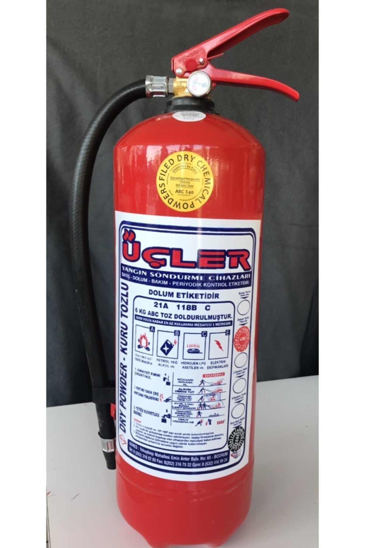 6 Kg Abce Kk Tozlu Tüp