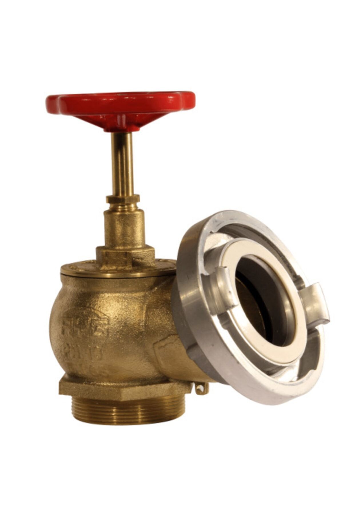 2½'' Yarım Diş Rakorlu Yangın Vanası