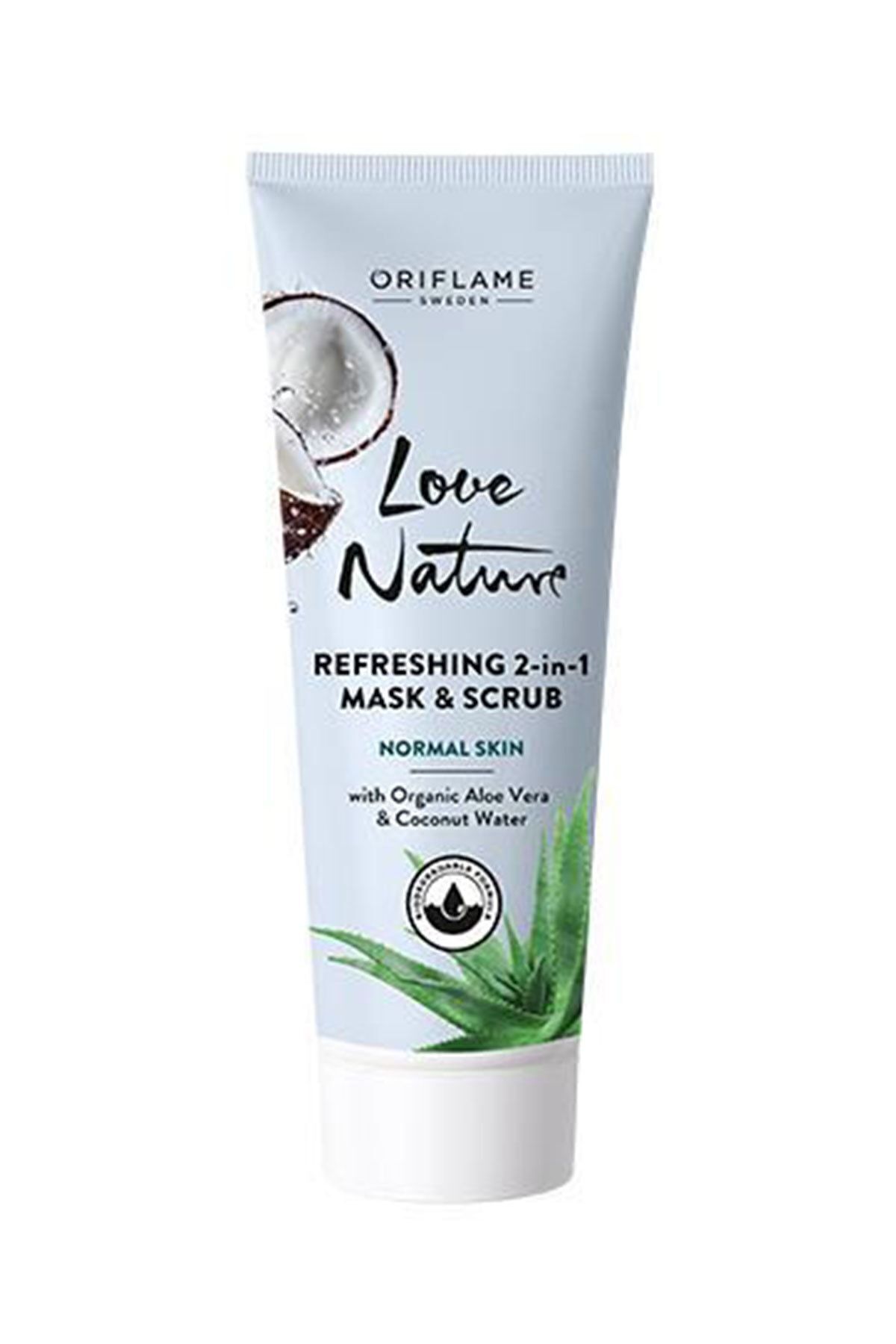 Love Nature 2'si 1 Arada Canlandırıcı Maske Ve Arındırıcı