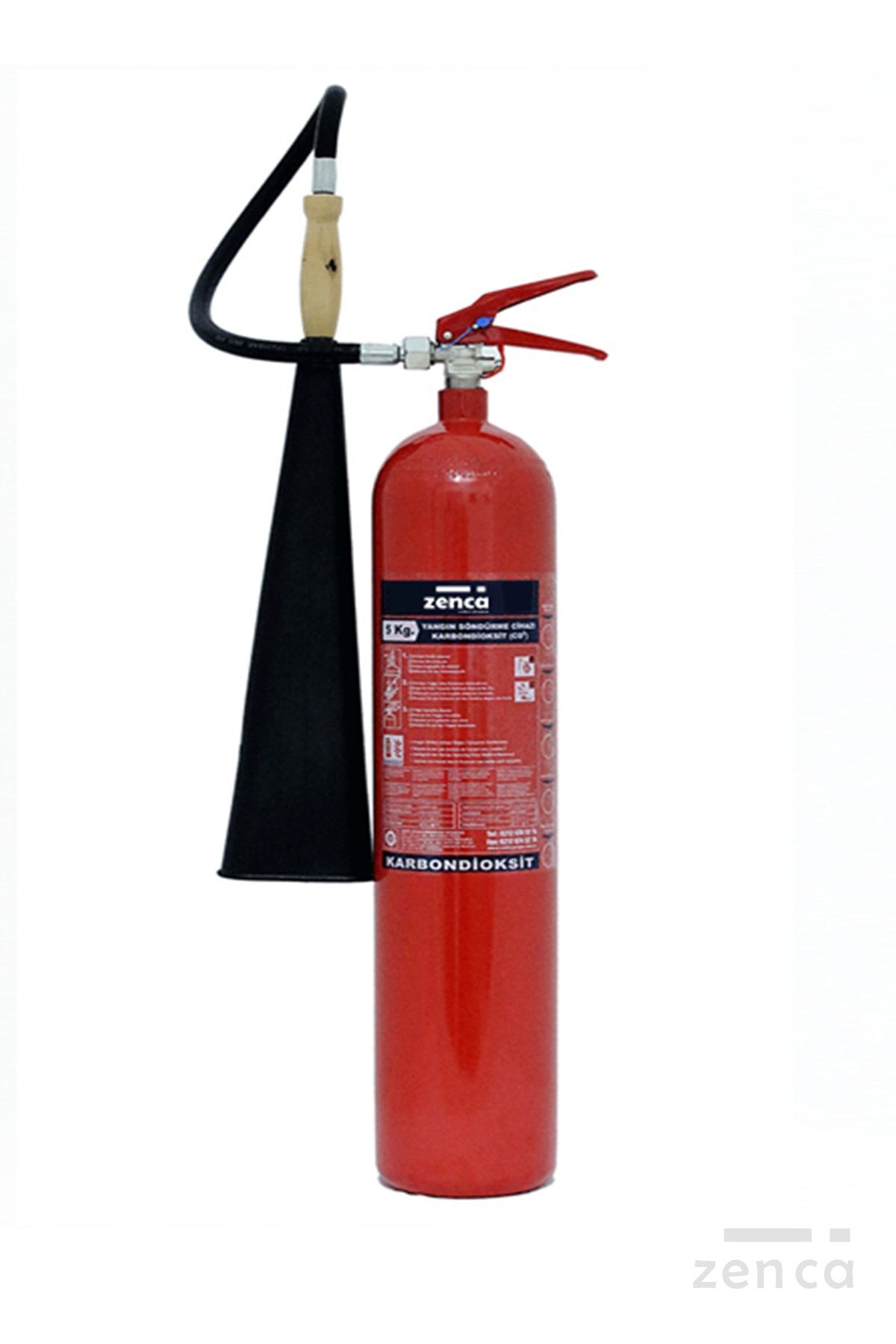 5 Kg Co2 Yangın Söndürme Tüpü 4 Yıl Garantili