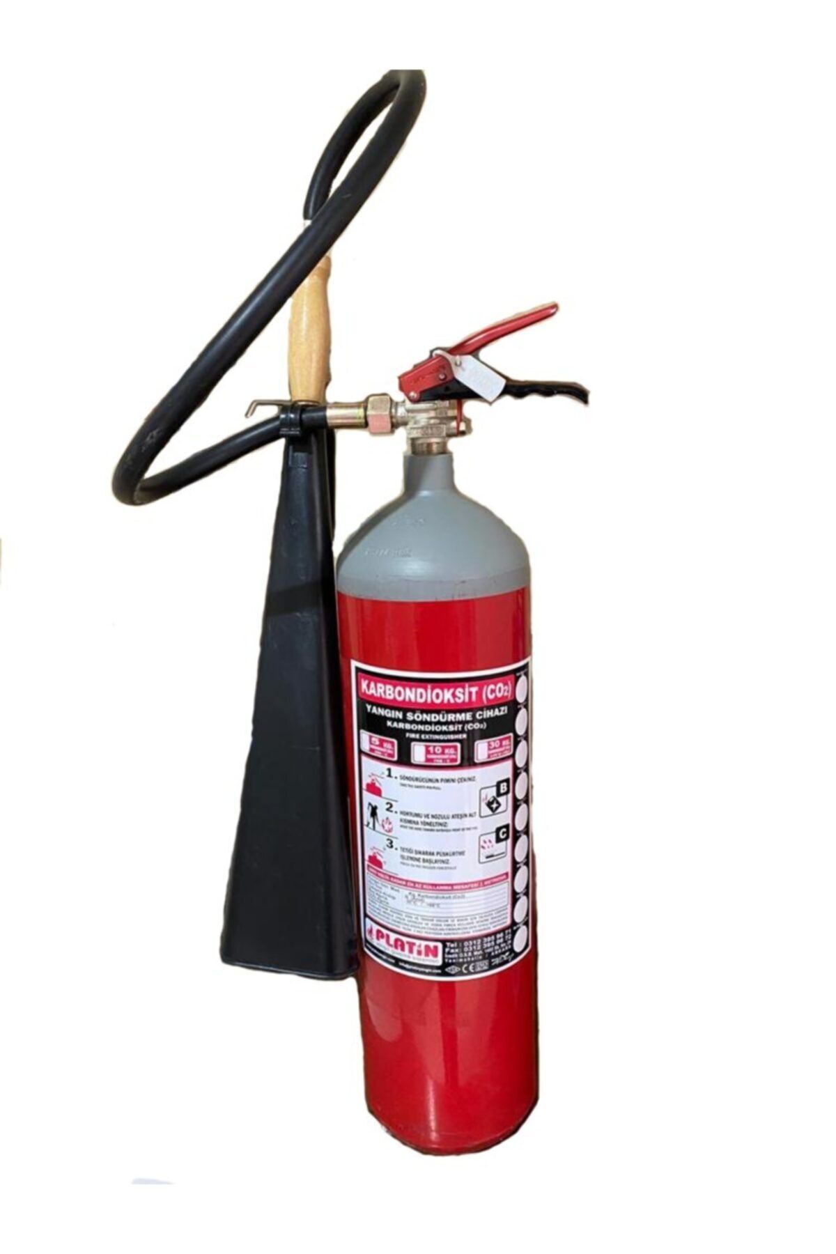 5 Kg Karbondikosit Gazlı Co2 Yangın Tüpü