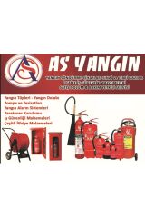 6 Kg Kuru Kimyevi Tozlu Yangın Söndürme Tüpü
