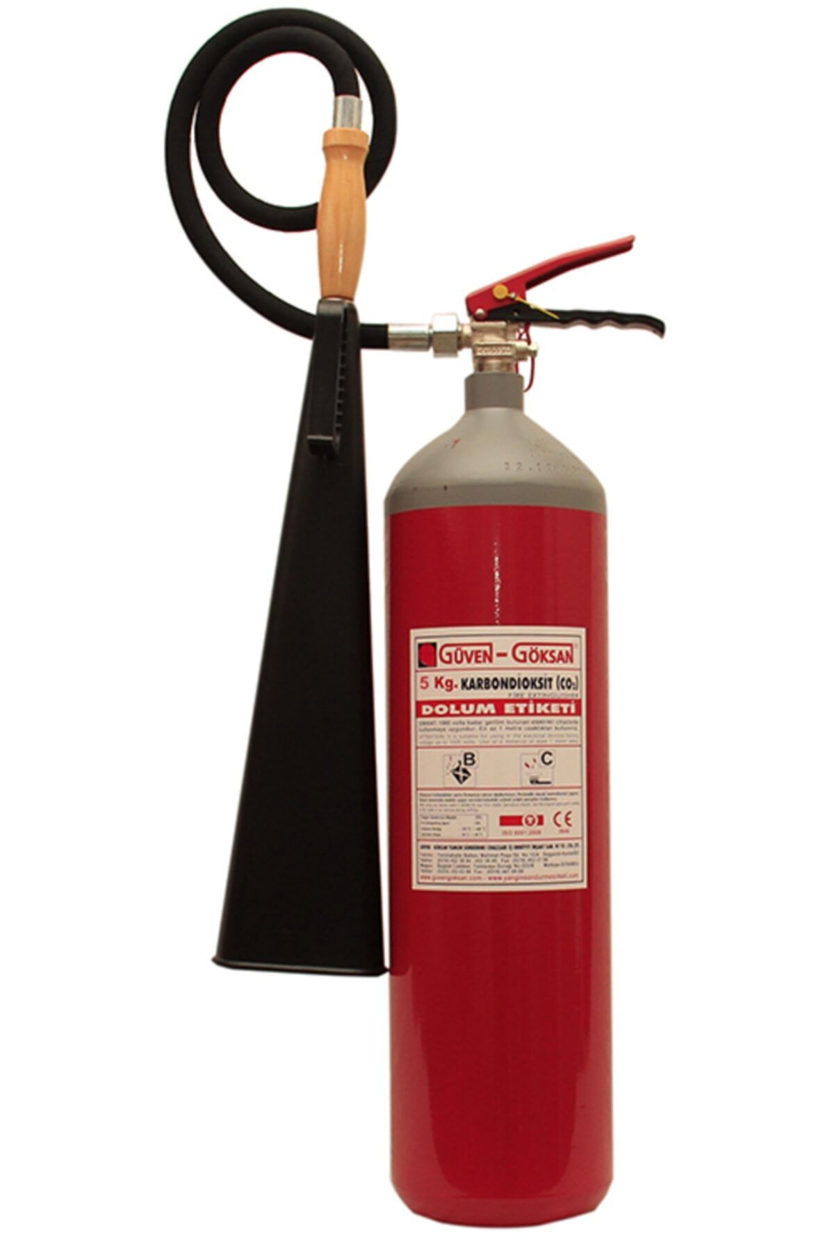 5 Kg. Co2 Yangın Söndürme Cihazı