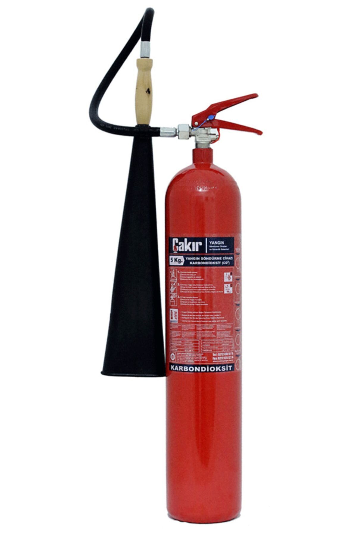 5kg'lık Co2 Yangın Söndürme Cihazı (ysc)