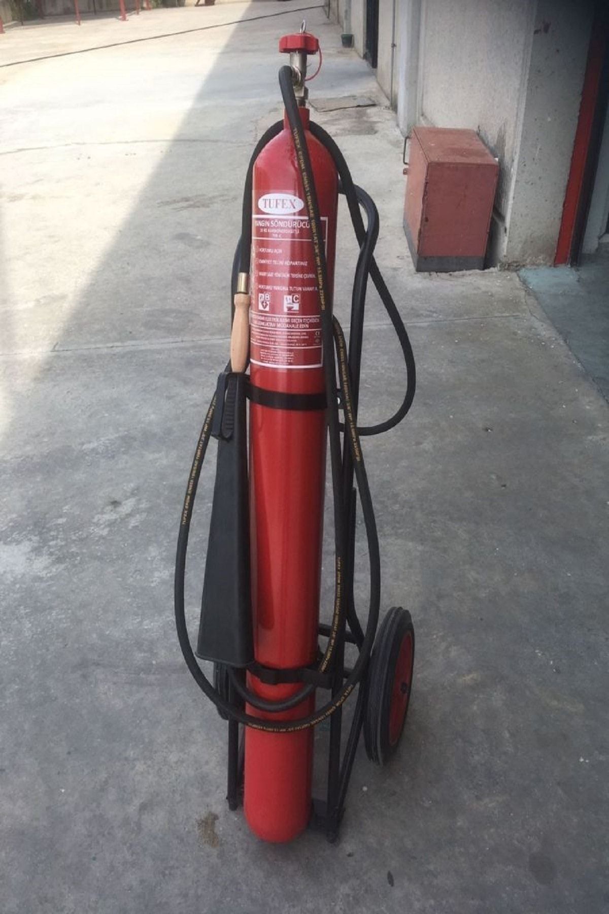 10 Kg Co2 Yangın Söndürme Tüpü