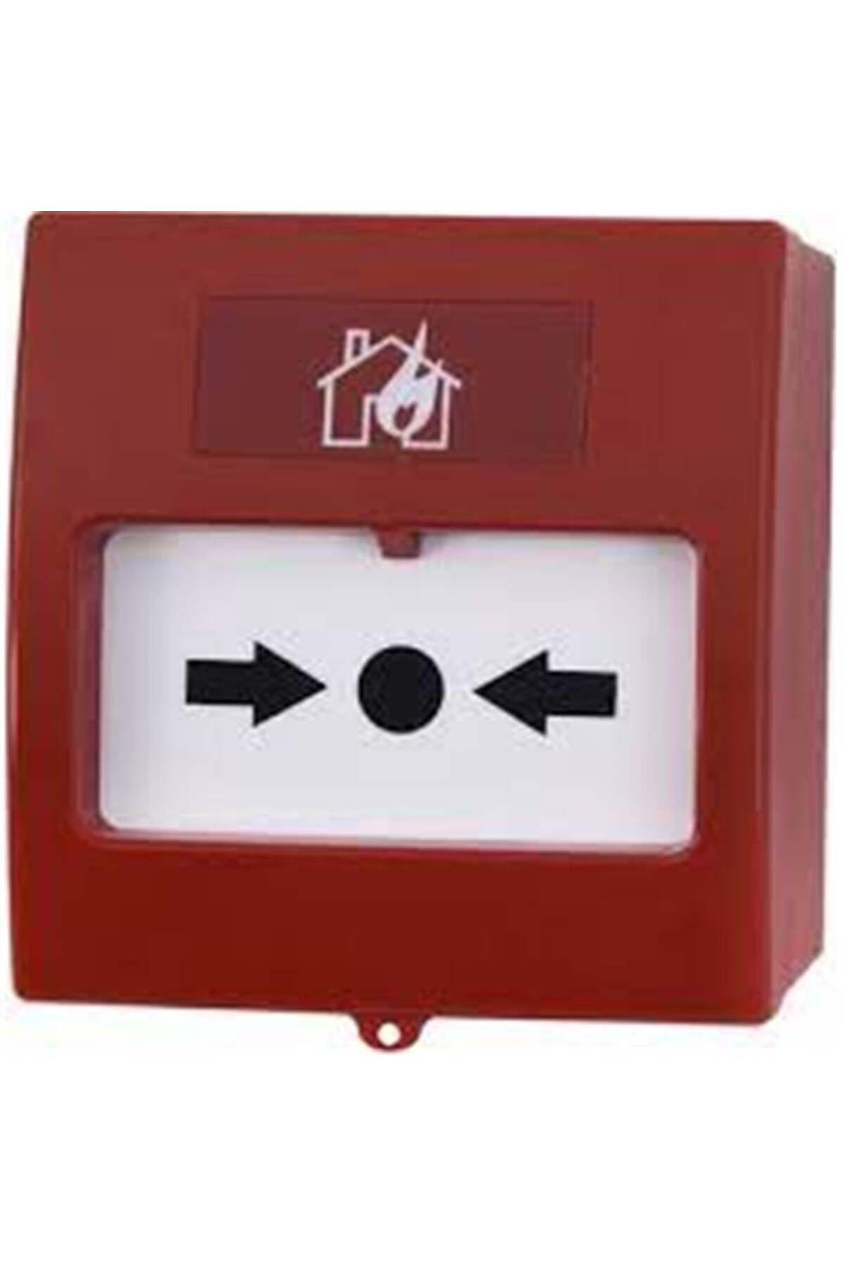 TEKRAR KURULABİLİR YANGIN ALARM BUTONU Tüm yangın ve hırsız alarm sistemleri ile uyumludur.Ledli