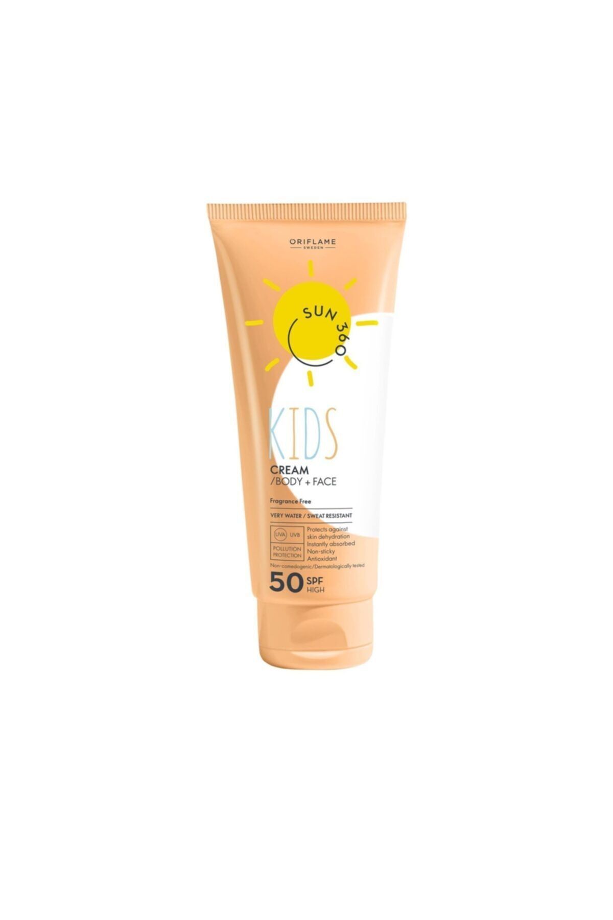 Sun 360 Çocuklar Için Yüz Ve Vücut Güneş Kremi 50 Spf 125 ml