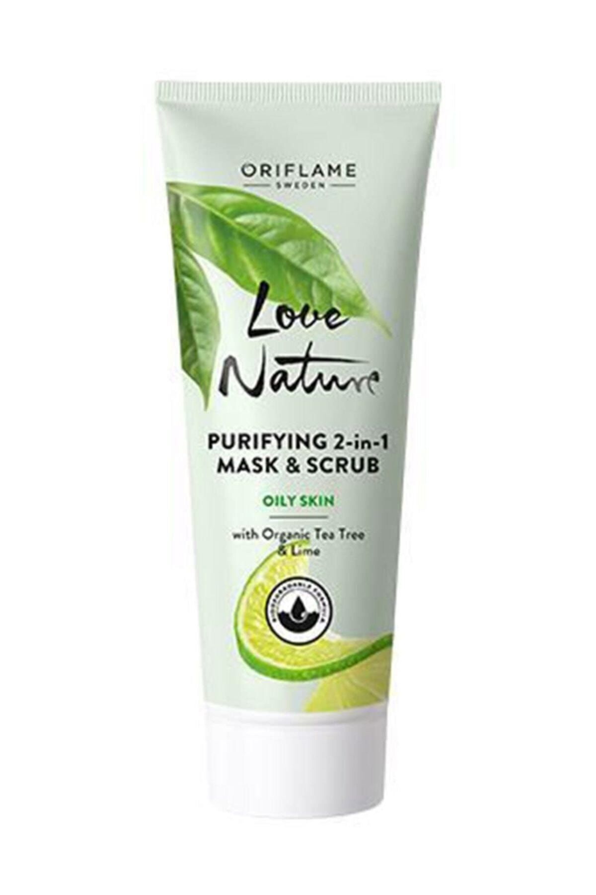 Love Nature 2'si 1 Arada Maske Ve Arındırıcı