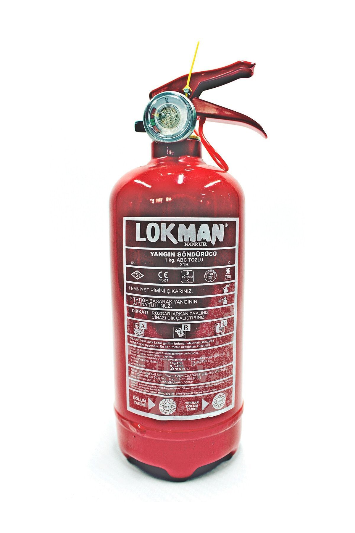 1 Kg Yangın Söndürücü 1 Kg 104814
