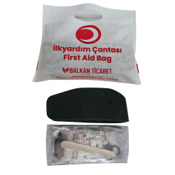 2Kg Tüvtürk Araç Yangın Tüpü 2 Adet İlkyardım Seti Ruhsata Uygun 4 Yıllık TSE HYB CE Belgeli KKT ABC