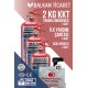 2 Kg Mini Yangın Tüpü 3 Adet - Askı Aparatlı + İlk Yardım Seti