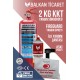 2 Kg ABC Yangın Söndürme Tüpü - Askılı + Sprey + İlk Yardım