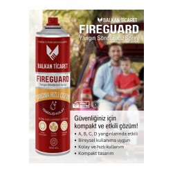 Yangın Söndürücü Sprey - Araçlar İçin Acil Yangın Güvenliği