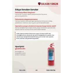 2 Kg Araç Yangın Tüpü - TÜVTÜRK Muayene Uyumlu | TSE Belgeli