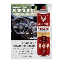 FireGuard Yangın Söndürücü Sprey - Araç İçin Hızlı Müdahale