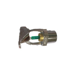 Ul Duvar Tip Yangın Sprinkler Krom 93 C Yeşil 1/2 Sr