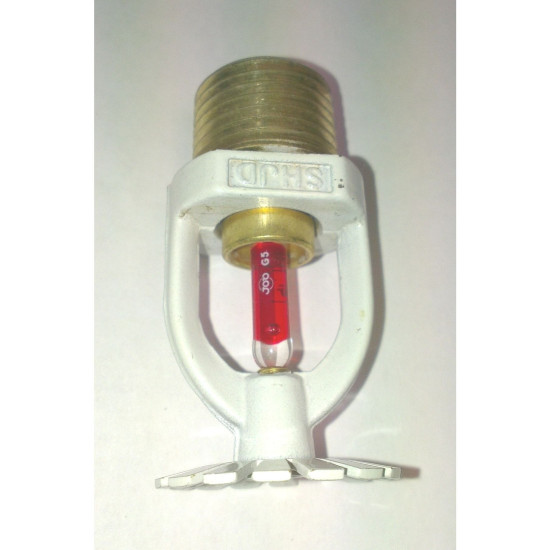 Non Ul Sarkık Tip Yangın Sprink Beyaz 68 C Kırmız 1/2 Sr Onaysız
