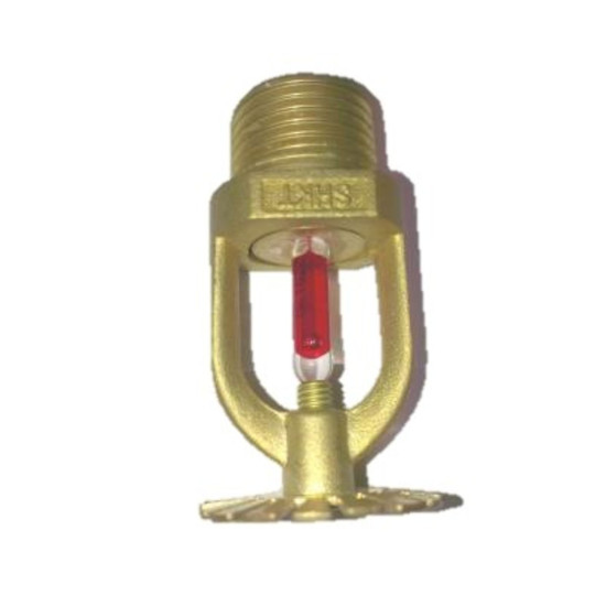 Non Ul Sarkık Tip Yangın Sprink Pirinç 68 C Kırmız 1/2 Sr Onaysız
