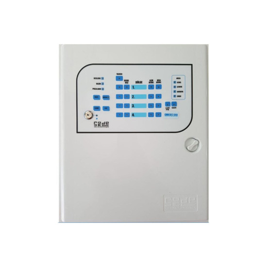 Yangın Alarm Paneli 4 Bölgeli