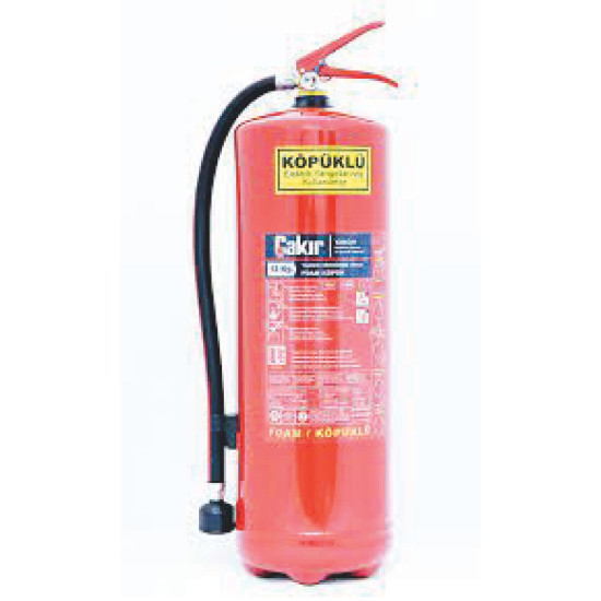 12 Kg Foam Köpük Yangın Söndürme Tüpü