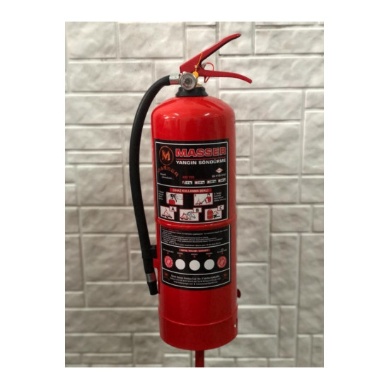 6 Kg Kuru Kimyevi Tozlu Yangın Söndürme Cihazı