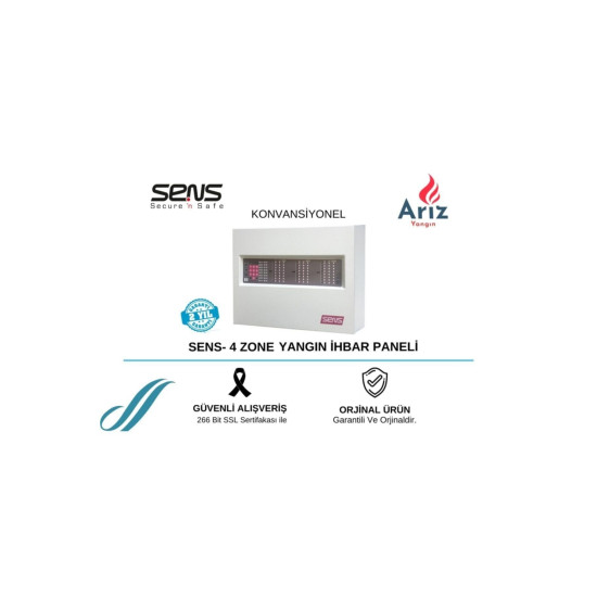 4 Zone Yangın Alarm Kontrol Paneli (mc-9)