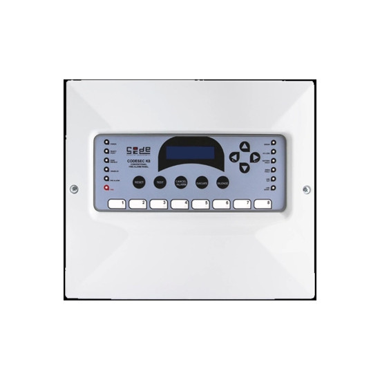 8 Bölge Konvansiyonel Yangın Alarm Paneli Metal