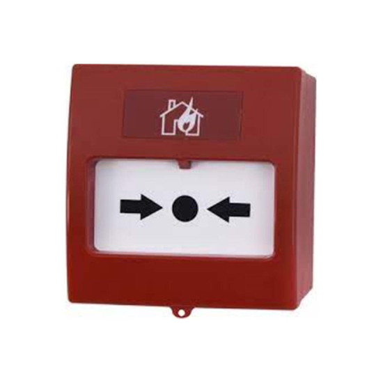 TEKRAR KURULABİLİR YANGIN ALARM BUTONU Tüm yangın ve hırsız alarm sistemleri ile uyumludur.Ledli